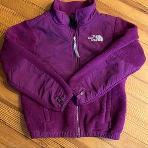 North face fleece zip up